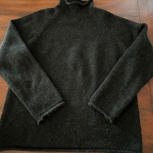 Vintage JCrew Dark Gray Wool Sweater